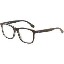 Lacoste Men's Eyeglasses L2786 L/2786 210 Brown Full Rim Optical Frame - Brown   210 - Lens 54 Bridge 17 Temple 140mm
