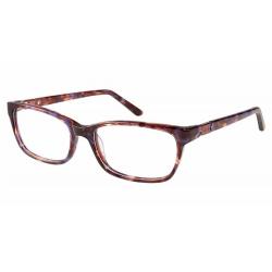 Elle Women's Eyeglasses EL13441 EL/13441 Full Rim Optical Frame - Purple   PU - Lens 52 Bridge 16 Temple 135mm