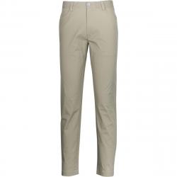 Calvin Klein Men's Slim Fit 4 Pocket Sateen Flat Front Pant - Brown - 34W x 32L
