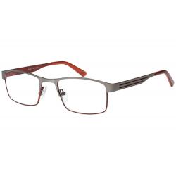 Bocci Men's Eyeglasses 374 Full Rim Optical Frame - Gunmetal   05 - Lens 51 Bridge 20 Temple 145mm