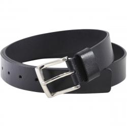Florsheim Men's Casual Genuine Buffalo Leather Belt - Black - 38