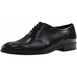 Hugo Boss Men's Dressapp Leather Oxfords Shoes - Black - 9 D(M) US