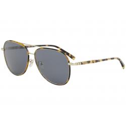 Salvatore Ferragamo Men's SF181S SF/181/S Fashion Pilot Sunglasses - Vintage Tortoise/Blue   281 - Lens 60 Bridge 15 Temple 145mm