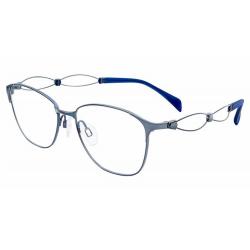 Charmant Line Art Women's Eyeglasses XL2103 XL/2103 Full Rim Optical Frame - Blue   BL - Lens 51 Bridge 16 Temple 135mm