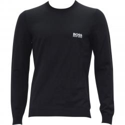 Hugo Boss Men's Rando Long Sleeve Crewneck Sweater - Black - Small