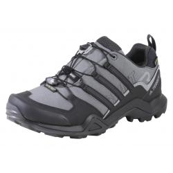 Adidas Men's Terrex Swift R2 GTX Hiking Sneakers Shoes - Grey Five/Black/Carbon - 8 D(M) US