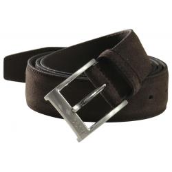 Hugo Boss Men's C Sesily Genuine Leather Belt - Dark Brown - 38