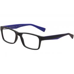 Armani Exchange Men's Eyeglasses AX3038 AX/3038 Full Rim Optical Frame - Blue - Lens 56 Bridge 17 Temple 140mm (Asian Fit)
