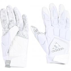Adidas Men's Freak Max Lineman Football Gloves - White/White - 3X Large