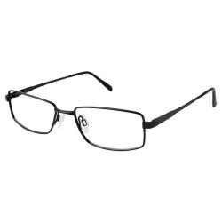 Aristar By Charmant Men's Eyeglasses AR16229 AR/16229 Full Rim Optical Frame - Black - Lens 56 Bridge 17 Temple 145mm