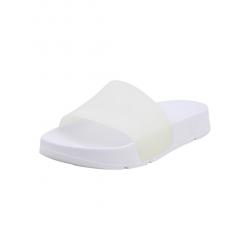 Fila Women's Drifter Molded Slides Sandals Shoes - White/White/White - 6 B(M) US