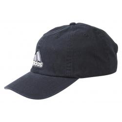 Adidas Men's Ultimate Relaxed Climalite Strapback Baseball Cap Hat - Black/Grey - One Size Fits Most