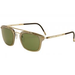 Silhouette Men's Explorer Line Extension 8690 Titanium Sunglasses - Gold - Lens 47 Bridge 22 Temple 140mm
