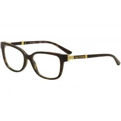 Tory Burch Women's Eyeglasses TY2075 TY/2075 Full Rim Optical Frame - Havana/Gold   1378 - Lens 52 Bridge 16 Temple 135mm