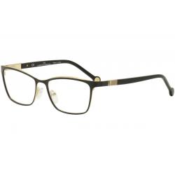 CH Carolina Herrera Women's Eyeglasses VHE083K VHE083K Full Rim Optical Frame - Black/Gold   0301  - Lens 54 Bridge 16 Temple 140mm