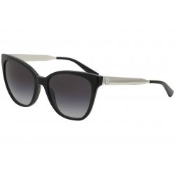 Michael Kors Women's Napa MK2058 MK/2058 Fashion Cat Eye Sunglasses - Black/Grey Gradient   316311 - Lens 55 Bridge 17 Temple 140mm