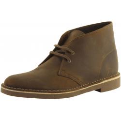 Clarks Men's Bushacre 2 Ankle Boots Shoes - Beeswax Leather - 9.5 D(M) US