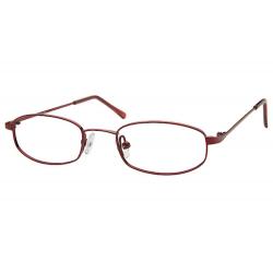 Bocci Men's Eyeglasses 348 Full Rim Optical Frame - Burgundy   03 - Lens 46 Bridge 18 Temple 135mm