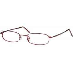 Bocci Women's Eyeglasses 328 Full Rim Optical Frame - Plum   15 - Lens 45 Bridge 18 Temple 135mm