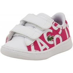 Lacoste Toddler Girl's Carnaby EVO 117 1 Sneakers Shoes - Pink - 6 M US Toddler