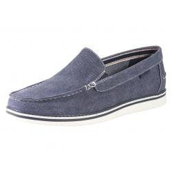 Izod Men's Damiano Memory Foam Loafers Shoes - Navy - 10 D(M) US