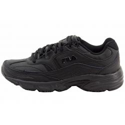 Fila Women's Memory Workshift Non Skid Slip Resistant Sneakers Shoes - Black - 11 C/D US