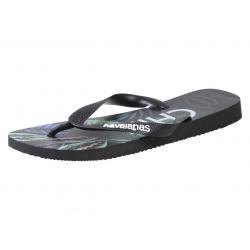 Havaianas Top Tropical Flip Flops Sandals Shoes - Black - 13 D(M) US