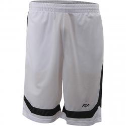 Fila Men's Circuit Drawstring Shorts - White/Black - Medium