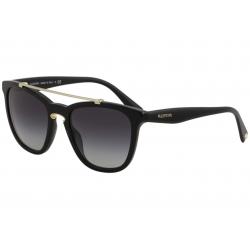 Valentino Women's VA4002 VA/4002 Fashion Square Sunglasses - Black Gold/Grey Gradient   5001/8G - Lens 54 Bridge 20 B 45.9 ED 60.3 Temple 140mm