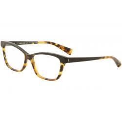 Alain Mikli Women's Eyeglasses A03037 A03037 Full Rim Optical Frame - Black Pearl/Havana   G03K - Lens 53 Bridge 15 Temple 140mm