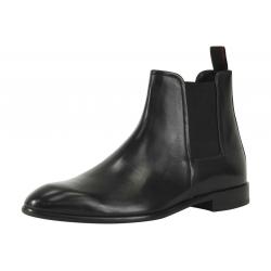 Hugo Boss Men's Dressapp Formal Chelsea Boots Shoes - Black - 9 D(M) US