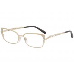 Diva Women's Eyeglasses 5482 Full Rim Optical Frame - Matte/Shiny Gold   883 - Lens 52 Bridge 16 Temple 125mm