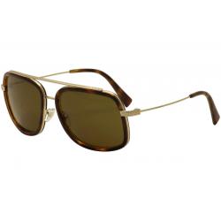 Versace Women's VE2173 VE/2173 Fashion Sunglasses - Havana Pale Gold/Brown   139173  - Lens 60 Bridge 18 Temple 135mm