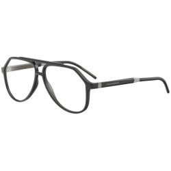 Dolce & Gabbana Men's Eyeglasses D&G DG5038 DG/5038 Full Rim Optical Frame - Black   501 - Lens 56 Bridge 13 B 49.6 ED 66 Temple 145mm