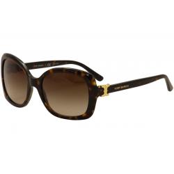 Tory Burch Women's TY7101 TY/7101 Fashion Sunglasses - Dark Tortoise Gold/Brown Gradient    137813 - Lens 56 Bridge 19  Temple 135mm