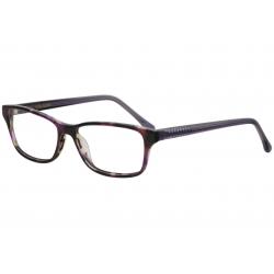 Vera Wang Eyeglasses Sagatta Full Rim Optical Frame - Purple/Tortoise   PU/TO - Lens 54 Bridge 15 Temple 140mm