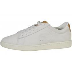 Lacoste Men's Carnaby Evo 317 Sneakers Shoes - Off White - 10.5 D(M) US