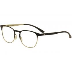 Adidas Men's Eyeglasses AOM003O AOM/003O Full Rim Optical Frame - Black/Gold   009.120 - Lens 52 Bridge 19 Temple 145mm
