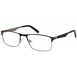 Tuscany Men's Eyeglasses 587 Full Rim Optical Frame - Gunmetal   05 - Lens 55 Bridge 18 Temple 145mm