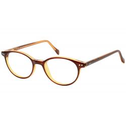 Bocci Men's Eyeglasses 354 Full Rim Optical Frame - Brown   02 - Lens 46 Bridge 17 Temple 145mm