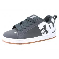DC Men's Court Graffik Skateboarding Sneakers Shoes - Grey - 9 D(M) US