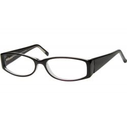 Bocci Women's Eyeglasses 333 Full Rim Optical Frame - Black   04 - Lens 54 Bridge 18 Temple 140mm