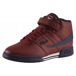Fila Men's F 13V Sneakers Shoes - Bordeaux Red/Fila Navy/White - 12 D(M) US