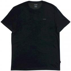 Calvin Klein's Men's Cotton Crew Neck Short Sleeve T Shirt - Officer Navy - Large