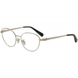 Coach Women's Eyeglasses HC5088 HC/5088 Full Rim Optical Frame - Silver/Black   9001 - Lens 51 Bridge 16 Temple 135mm