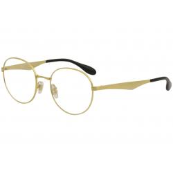 Ray Ban Men's Eyeglasses RX6343 RX/6343 RayBan Full Rim Optical Frame - Gold   2860 - Lens 50 Bridge 19 Temple 140mm