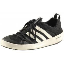 Adidas Men's Terrex Climacool Boat Sneakers Water Shoes - Black/Chalk White/Black - 9 D(M) US