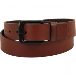 Timberland Men's Pull Up Genuine Leather Belt - Brown - 32