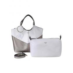 Guess Women's Flora Shopper Tote Handbag Set - Multi