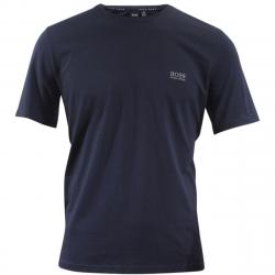 Hugo Boss Men's Mix & Match Crew Neck Short Sleeve Loungewear T Shirt - Dark Blue - Medium